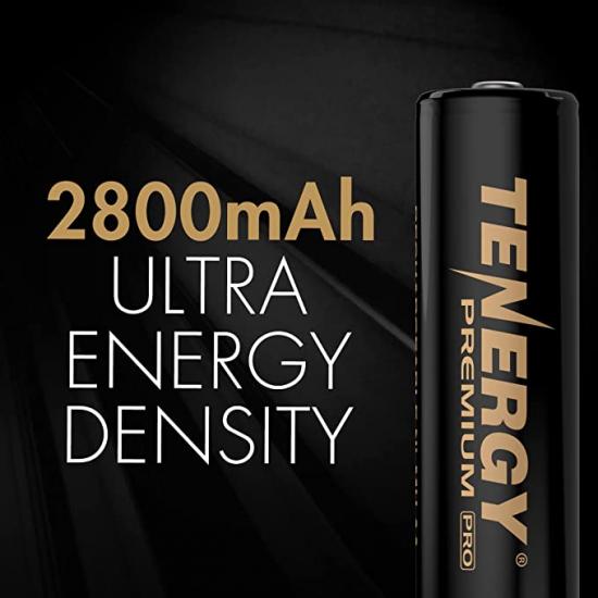 Premium PRO Rechargeable AA 12-Pack Batteries